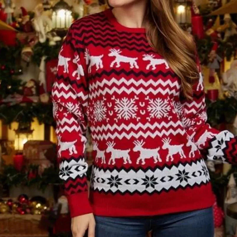 Weihnachtspullover Paar Kleidung Unisex Winter Mode - IdealeKleiden