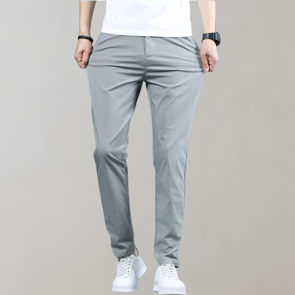 Schmale Herrenhosen Elastisch Chino-Stil