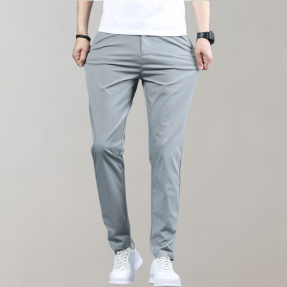 Schmale Herrenhosen Elastisch Chino-Stil