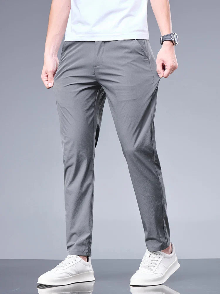 Stretch-Hose Slim Fit Bequem Männer - IdealeKleiden