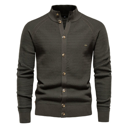 Herren Strickjacke Mit Knöpfen Elegant