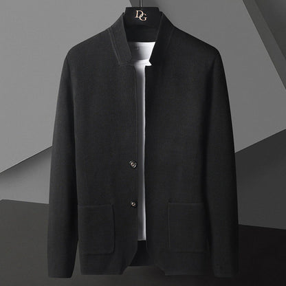 Herren Strickjacke Sommer Leicht Mit Knöpfen