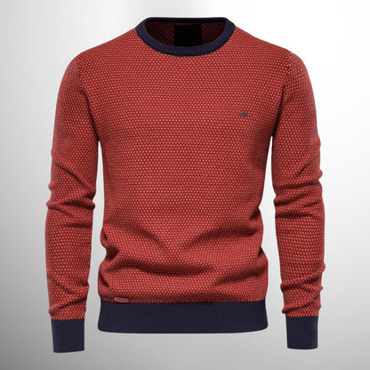 Herren Strickpullover Rundhals Casual Fit