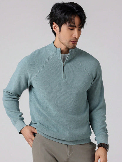 Praktischer Herren Zippullover Modern