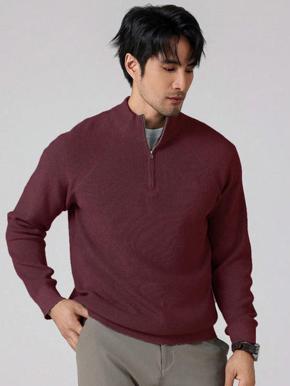 Praktischer Herren Zippullover Modern