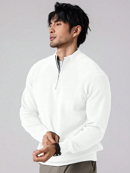 Praktischer Herren Zippullover Modern