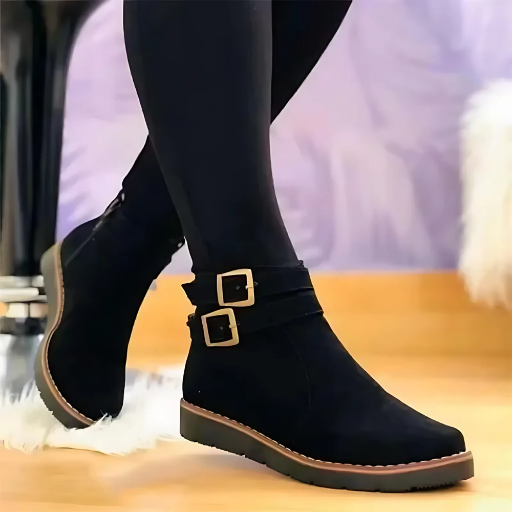 Stilvolle Knöchelstiefel Damen - Schicke & Vielseitige Mode - IdealeKleiden