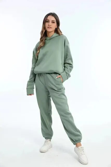 Damen Sportanzug Set Modern Komfort - IdealeKleiden