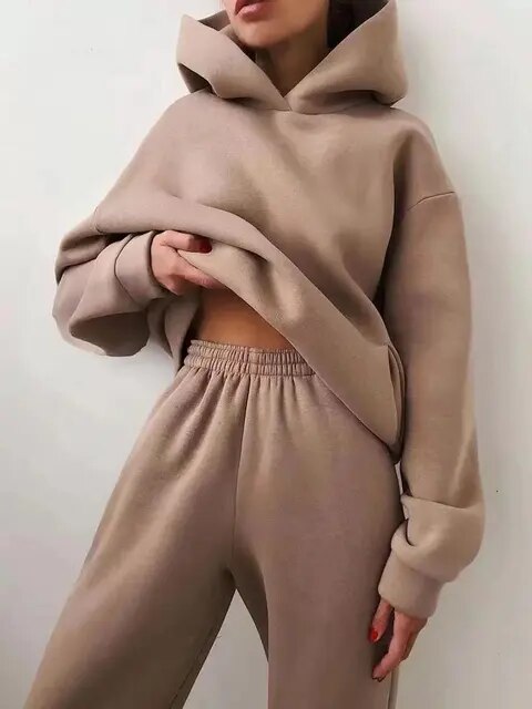 Damen Sportanzug Set Modern Komfort
