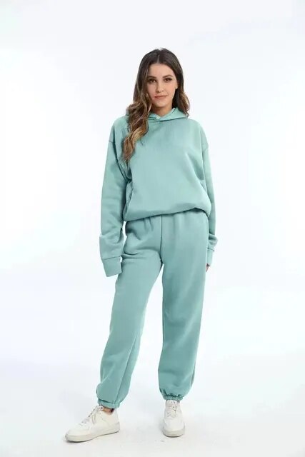 Damen Sportanzug Set Modern Komfort