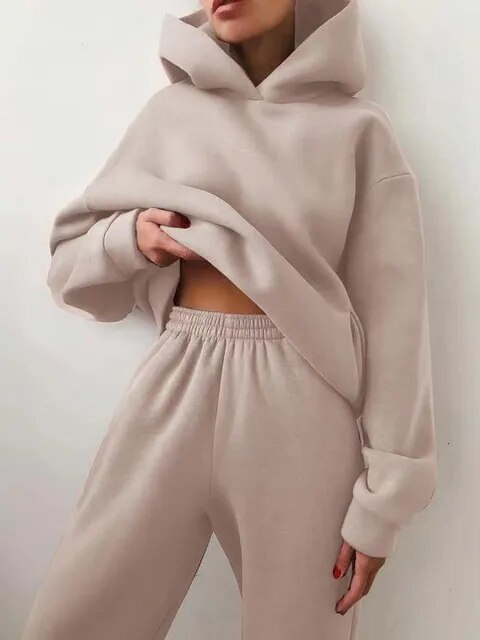 Damen Sportanzug Set Modern Komfort