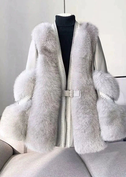 Luxus Nerzjacke Damen Elegant