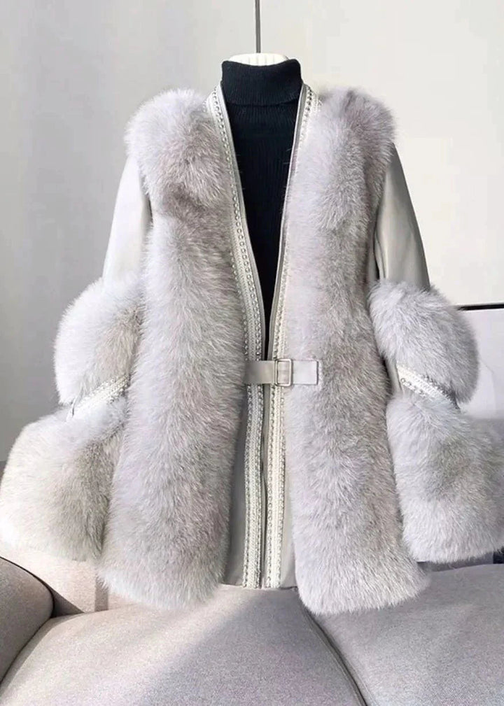 Luxus Nerzjacke Damen Elegant