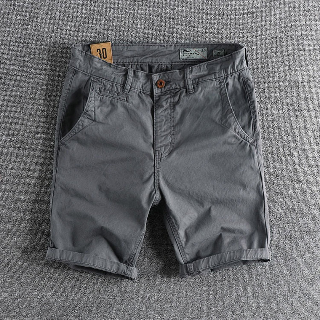 Herren Denim Shorts Bequem Dehnbar Sommer