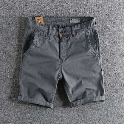 Herren Denim Shorts Bequem Dehnbar Sommer