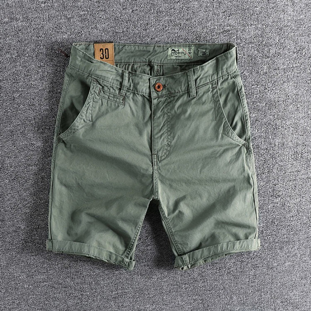 Herren Denim Shorts Bequem Dehnbar Sommer
