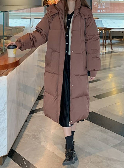 Lange Winterjacke Warm und Wasserdicht