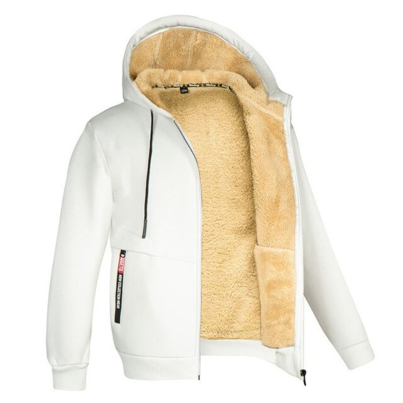 Herren Wollweste - Stilvolle Strickjacke aus Merinowolle