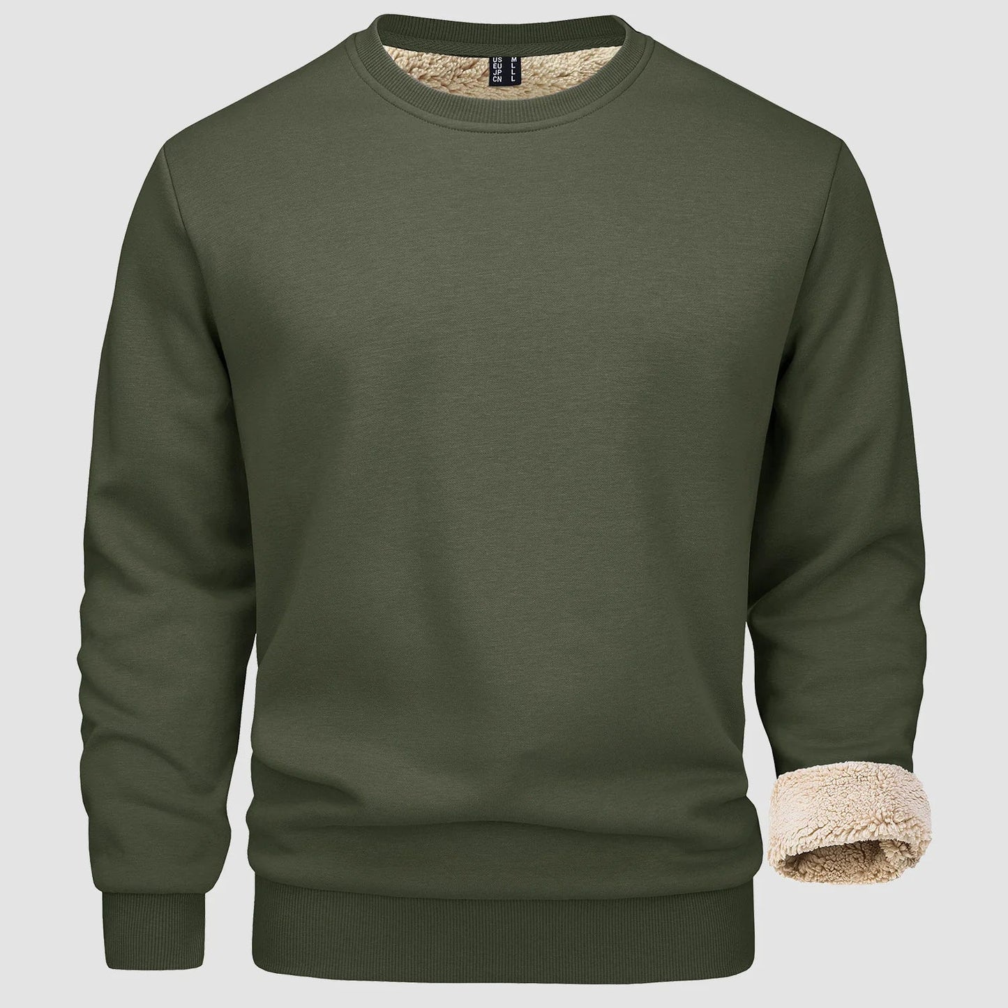 Warmes Fleece Sweatshirt für Männer Winter