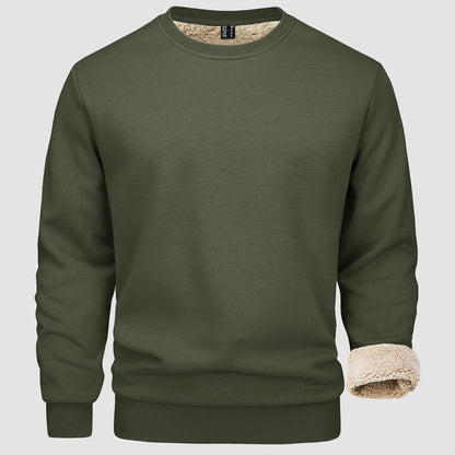 Warmes Fleece Sweatshirt für Männer Winter