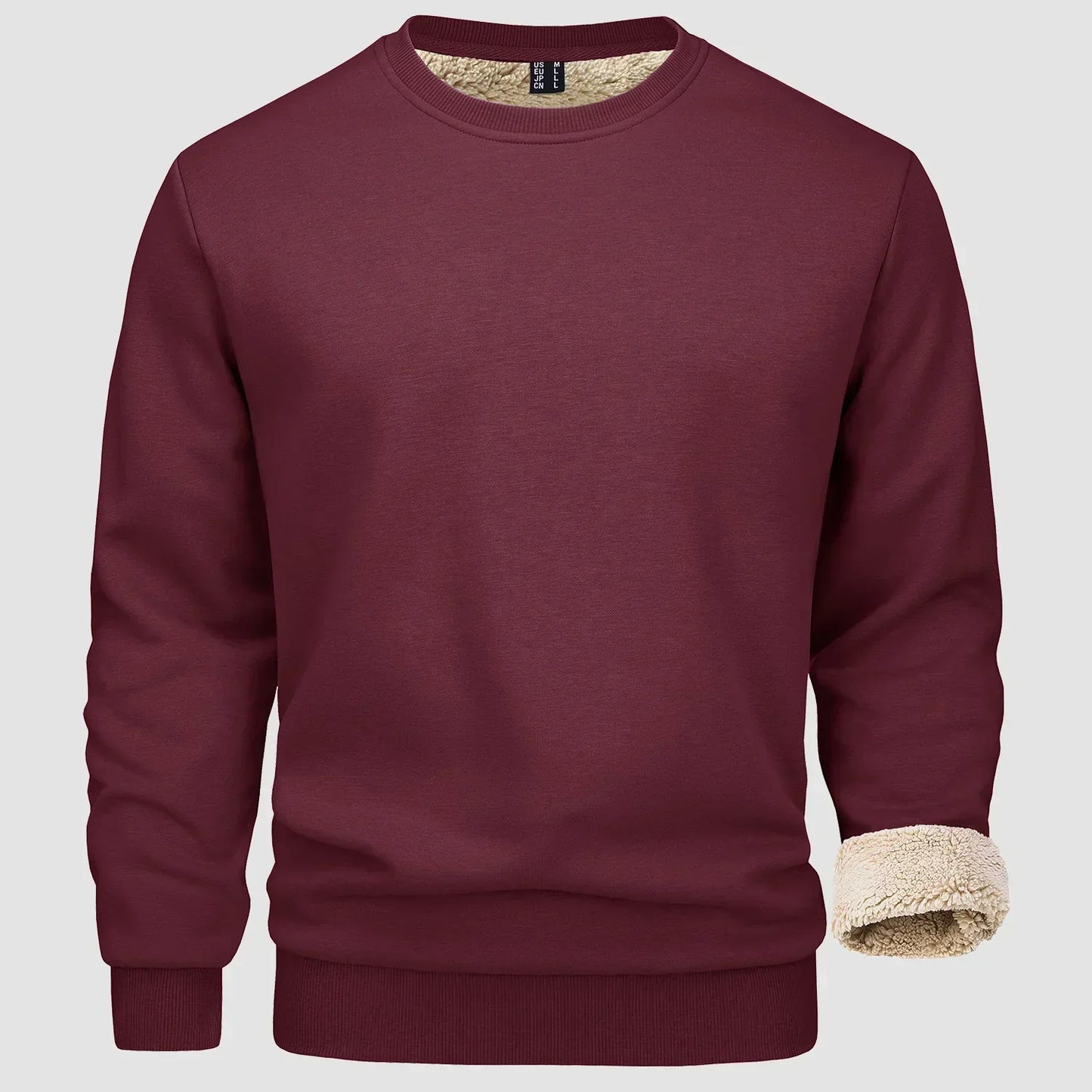 Warmes Fleece Sweatshirt für Männer Winter