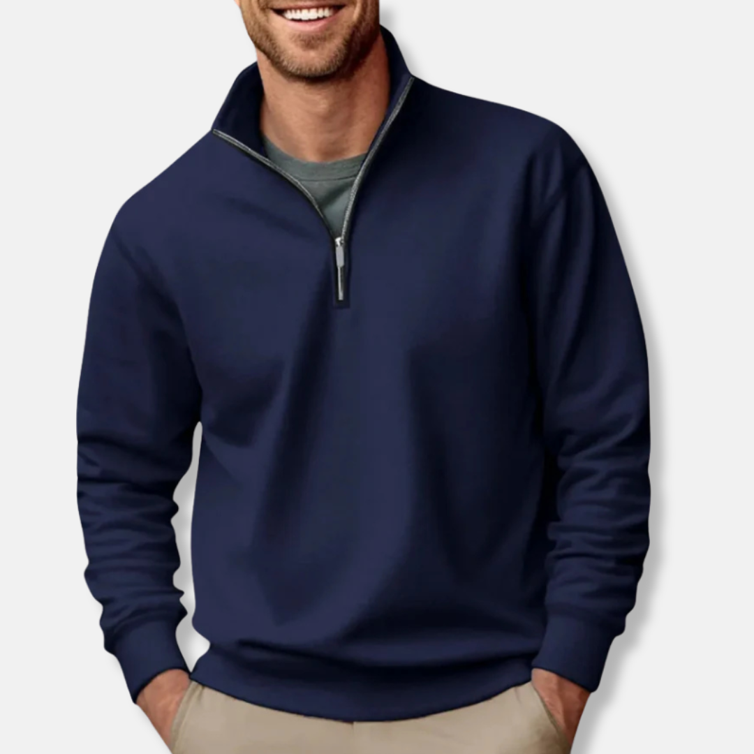 Herren Sweatshirt Lässig Lockere Passform