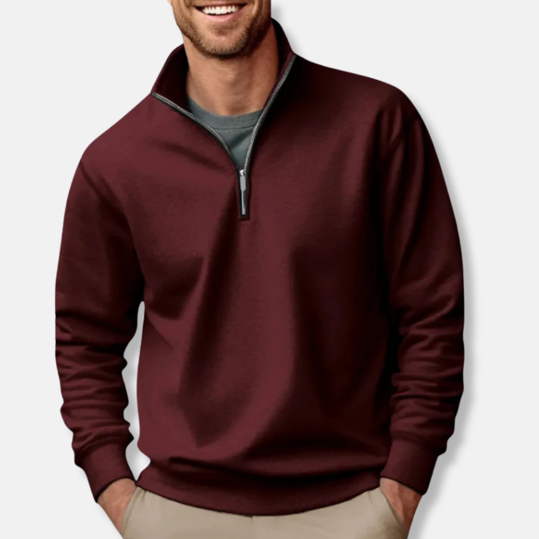 Herren Sweatshirt Lässig Lockere Passform