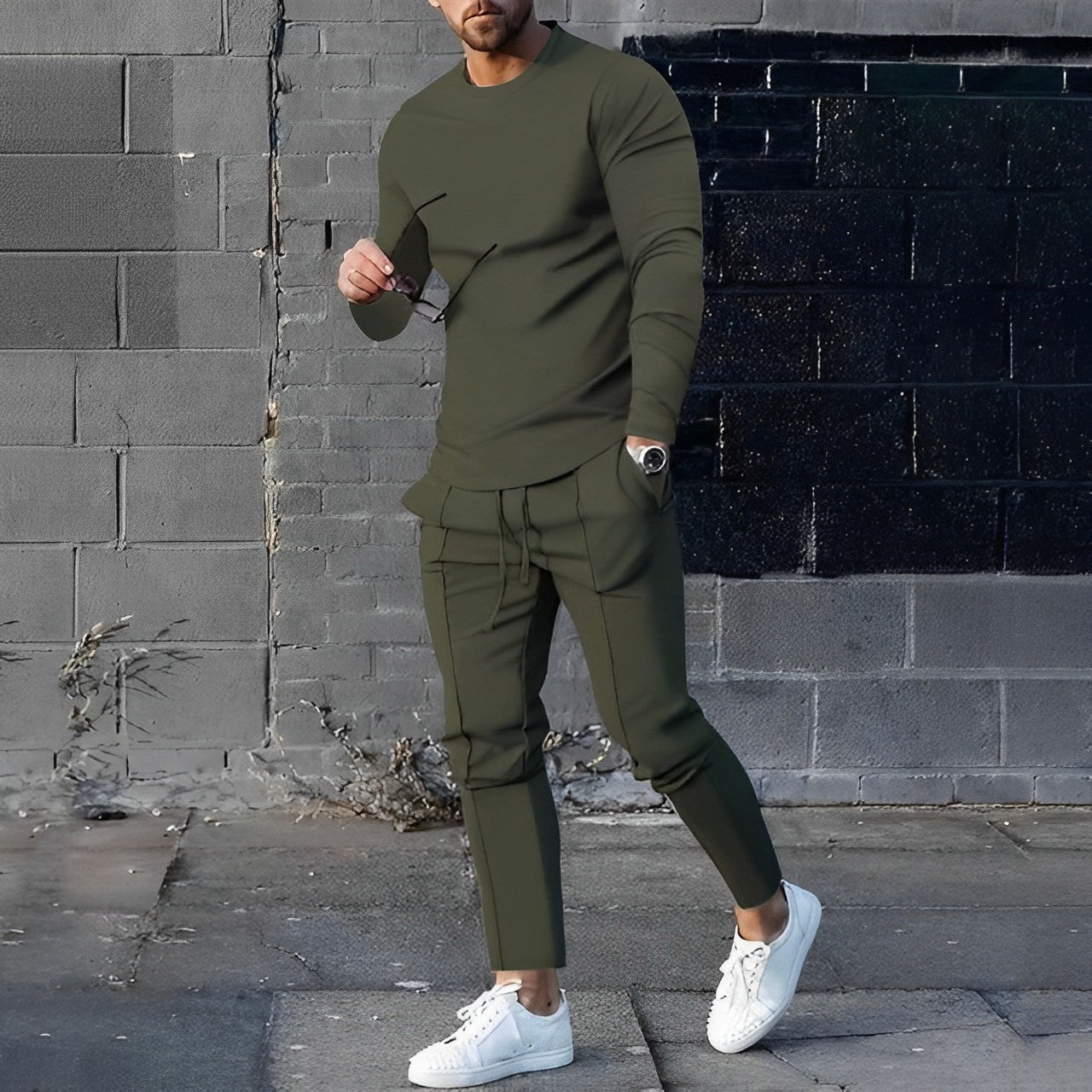 Bequemes Sweatshirt-Set für Männer Casual