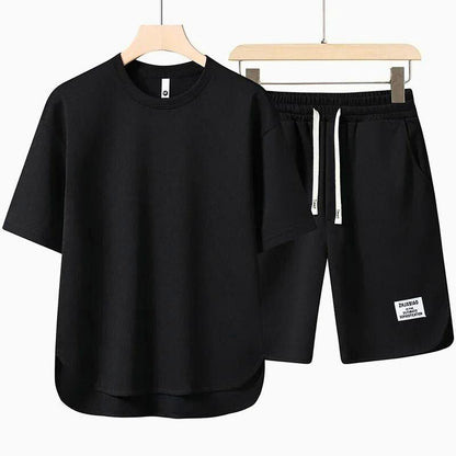 Lässiges Herren T-Shirt und Shorts Set
