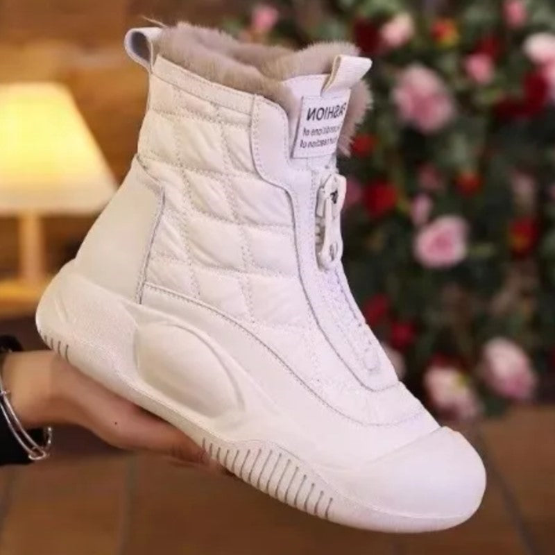 Wasserdichte Winterstiefel Retro-Design