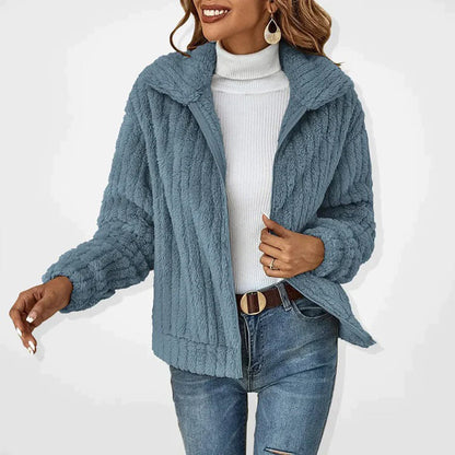 Weiche Winterjacke Fuzzy Style
