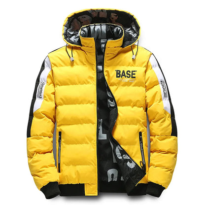 Herren Winterjacke Warm Daunenfutter