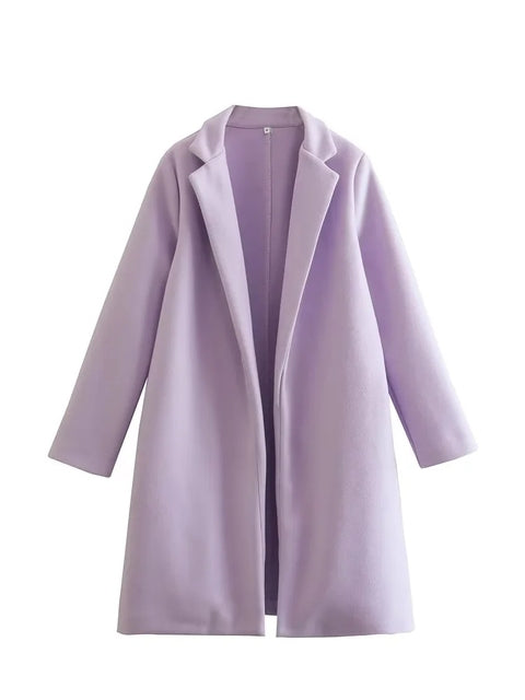 Herbstjacke Damen Elegant Leder
