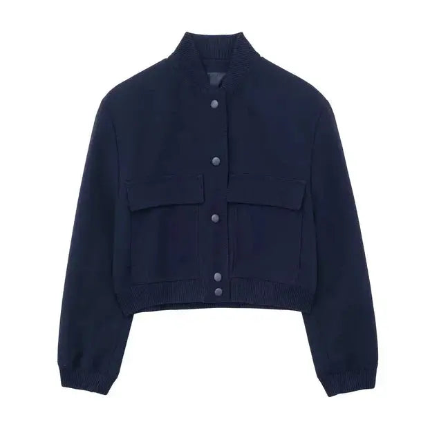 Retro Bomberjacke Streetwear Style