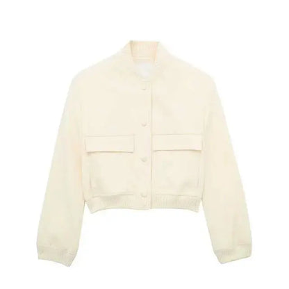 Retro Bomberjacke Streetwear Style