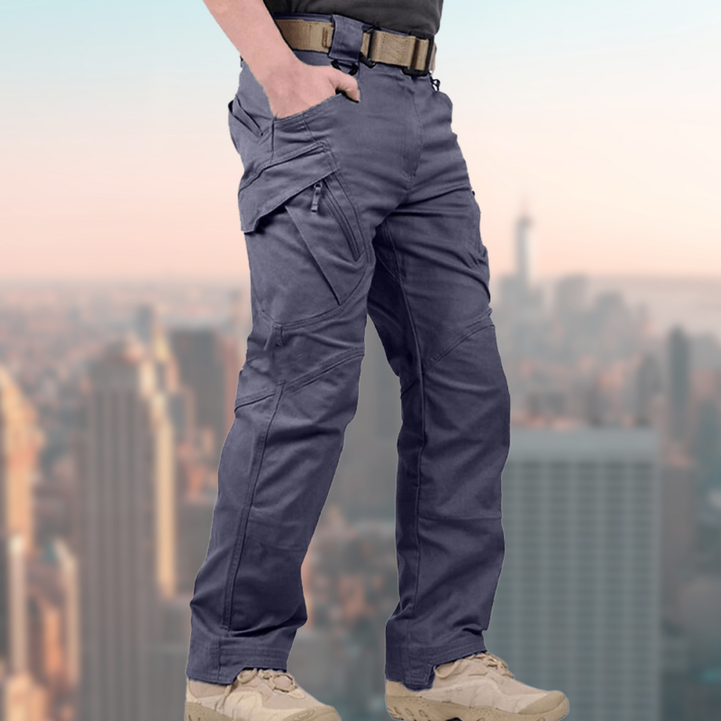 Wasserdichte Herrenhose Outdoor Gerades Bein Cargo Hose