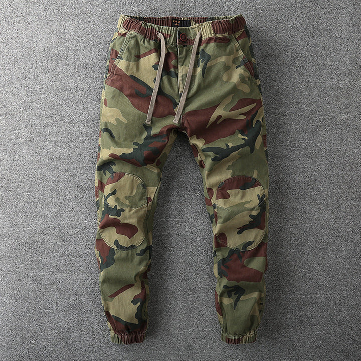 Taktische Herrenhose Elastischer Bund Cargostil