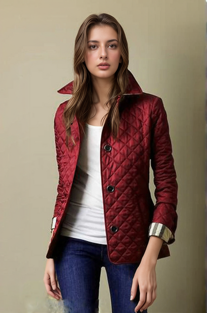 Warmes Winteroberteil Steppjacke Nylon - IdealeKleiden