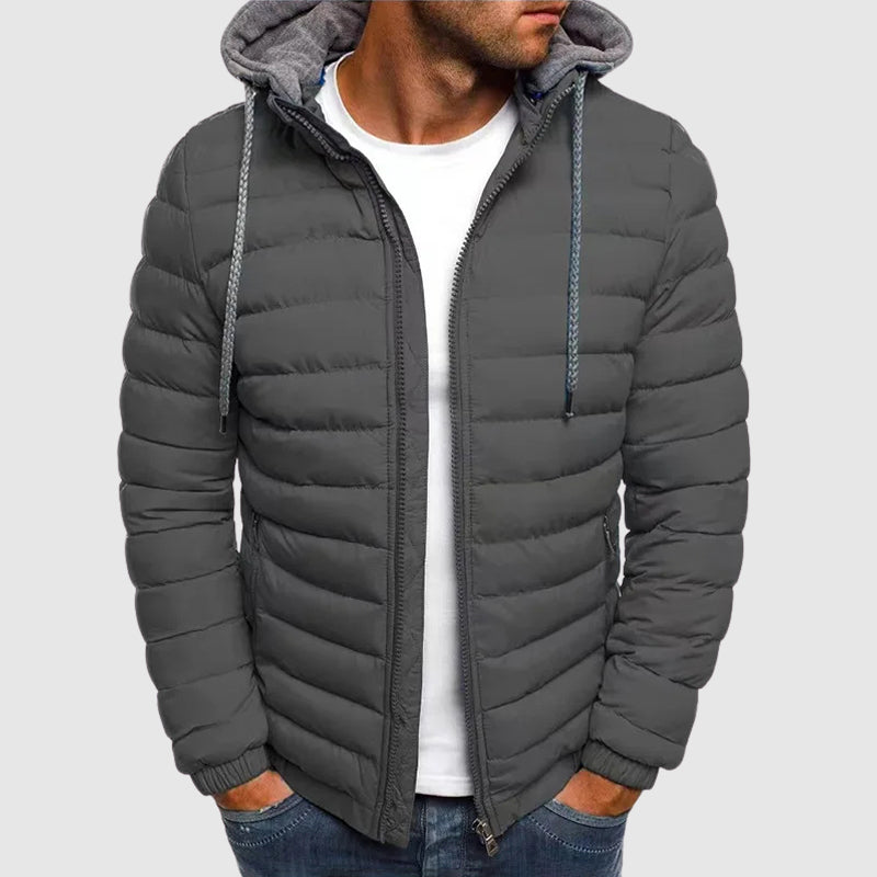 Modische Winterjacke Kapuzenparka