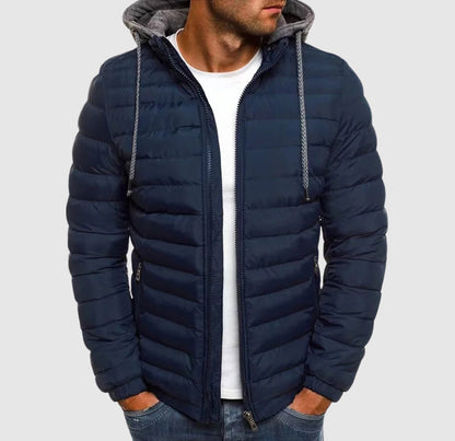 Modische Winterjacke Kapuzenparka - IdealeKleiden