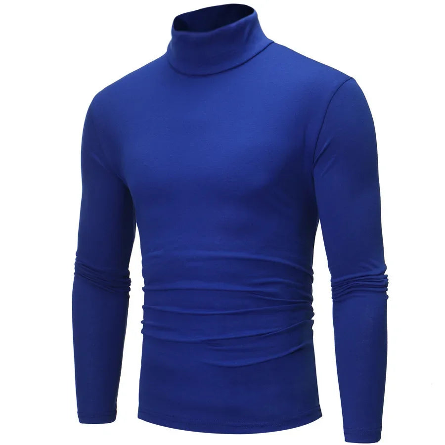 Herren Hemd Langarm Unterhemd Basic - IdealeKleiden