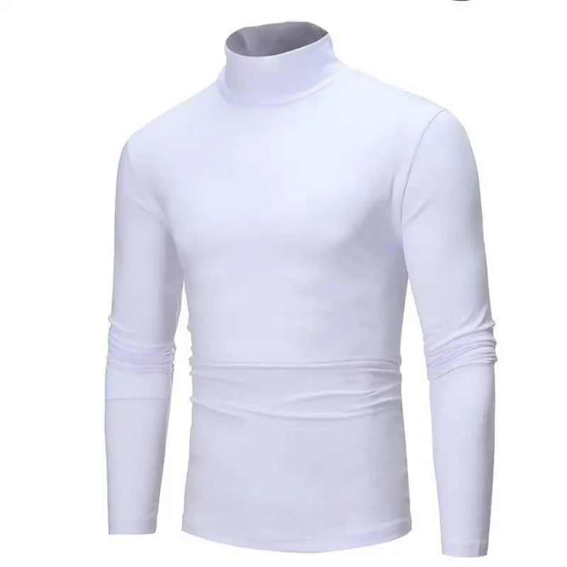 Herren Hemd Langarm Unterhemd Basic