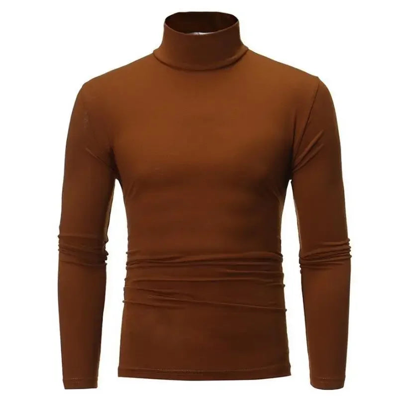 Herren Hemd Langarm Unterhemd Basic