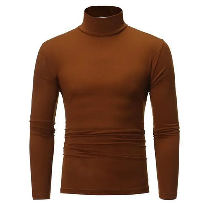 Herren Hemd Langarm Unterhemd Basic