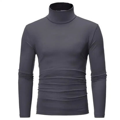 Herren Hemd Langarm Unterhemd Basic