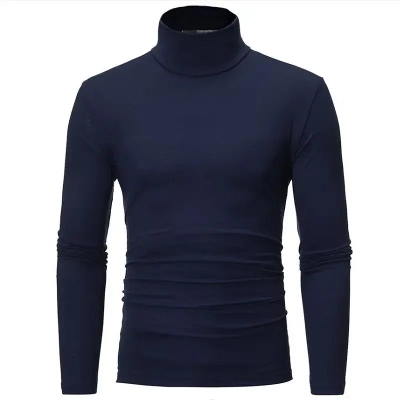 Herren Hemd Langarm Unterhemd Basic