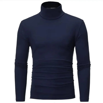 Herren Hemd Langarm Unterhemd Basic