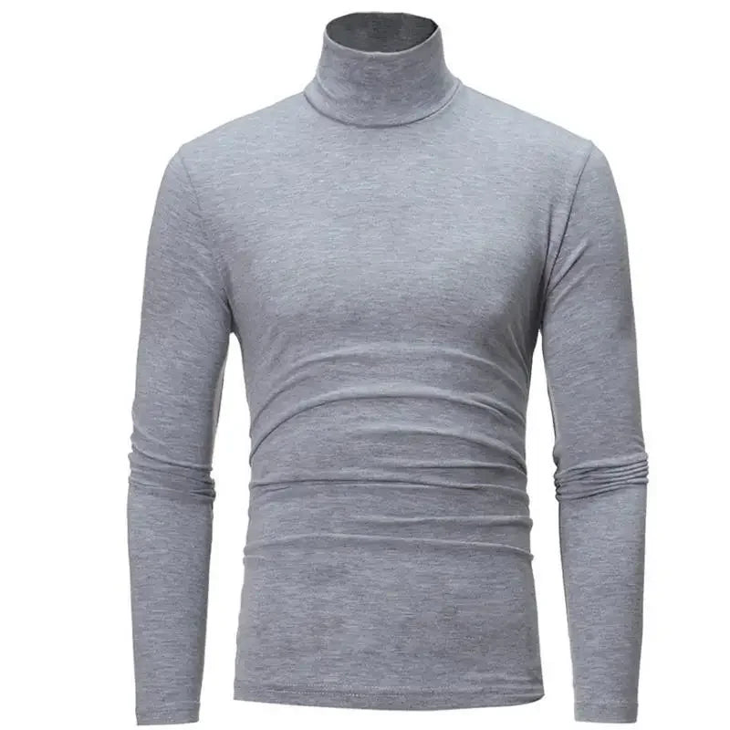 Herren Hemd Langarm Unterhemd Basic