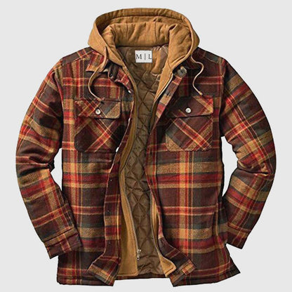 Herren Holzfällerjacke Karomuster