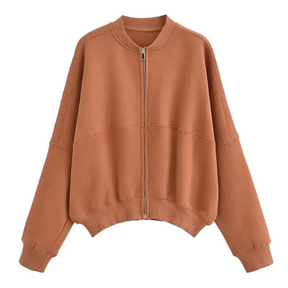 Damen Bomberjacke Modern Stylish